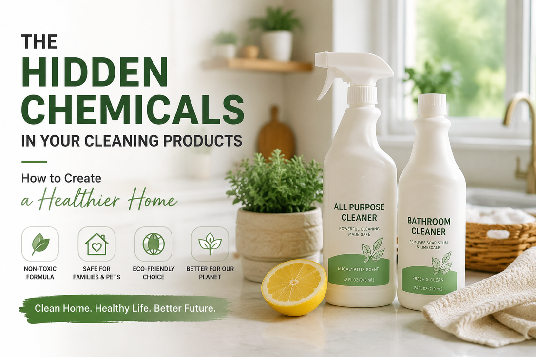 Hidden Chemicals in Cleaning Products-How to Create a Healthier Home