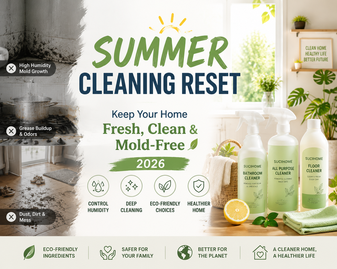 Summer Cleaning Tips 2026: Keep Your Home Fresh, Clean & Mold-Free