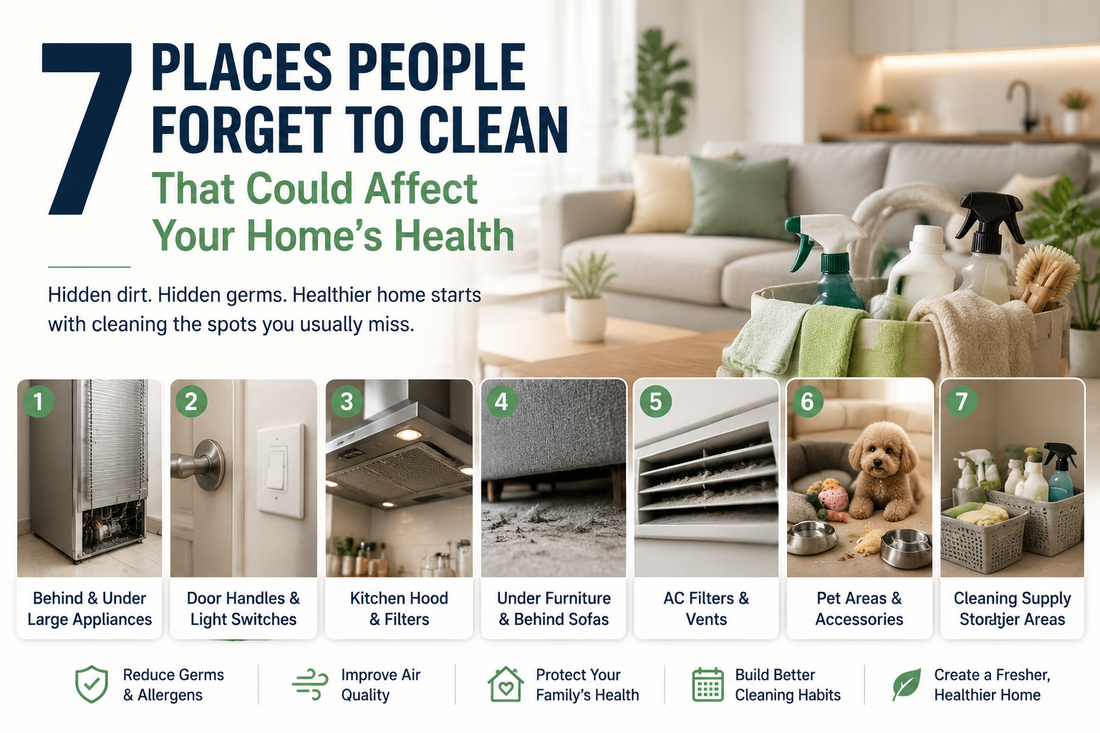 The 7 Hidden Places in Your Home That Need Cleaning More Often Than You Think