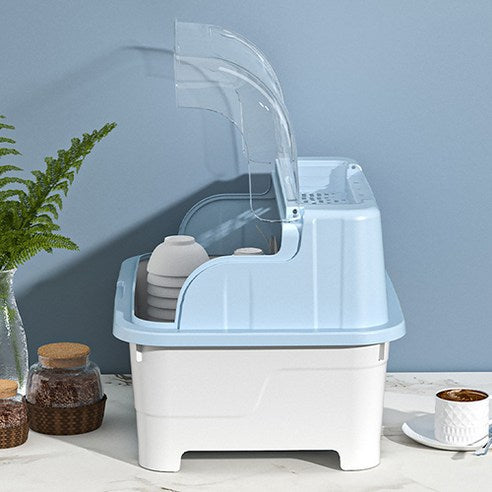 Colorful Plastic Dish Drying Rack