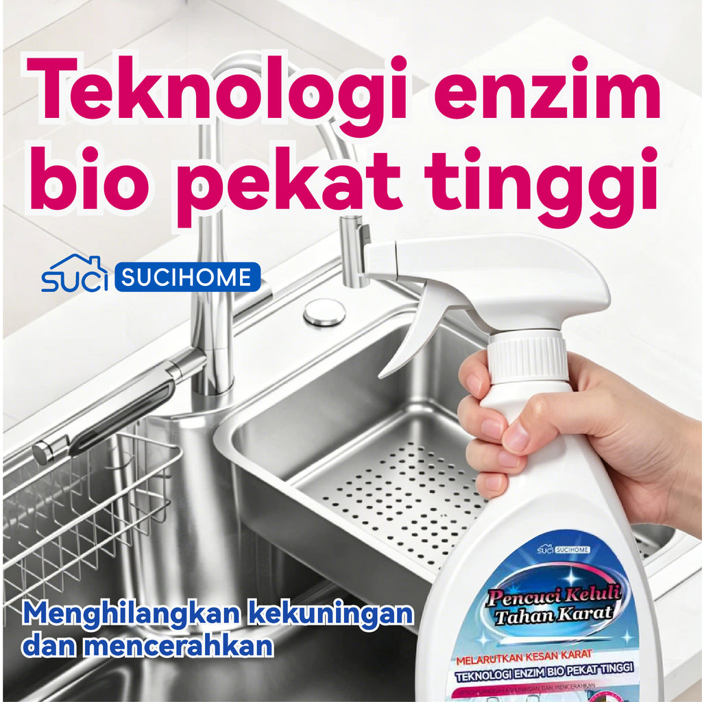 SUCIHOME Heavy Duty Stainless Steel Cleaner Spray