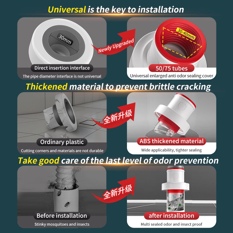 J10101 Sewer Pipe Odor Isolator