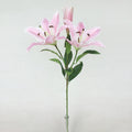 Single branch 3 head lily king