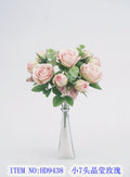 Small 7 Glittering Rose