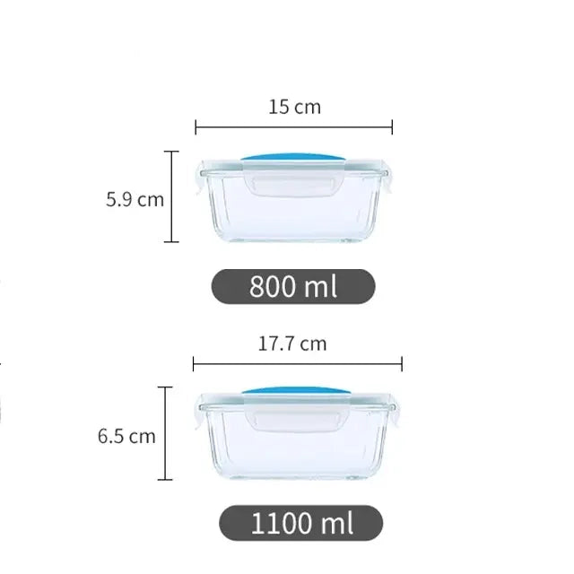 Square Press Type Vacuum Sealing Fresh Box with Leak-Proof Design for Optimal Food Freshness