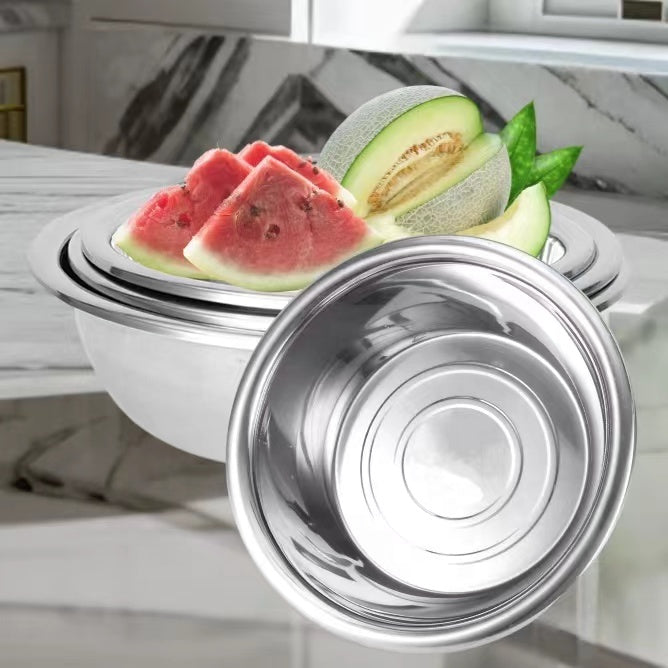 Stainless Steel Non-magnetic 1.5 Reverse Edge Bucket Basin
