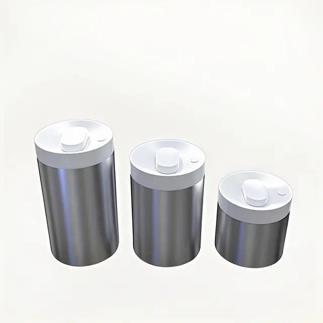 Stainless Steel Vacuum Storage Jar with Separate Release Button